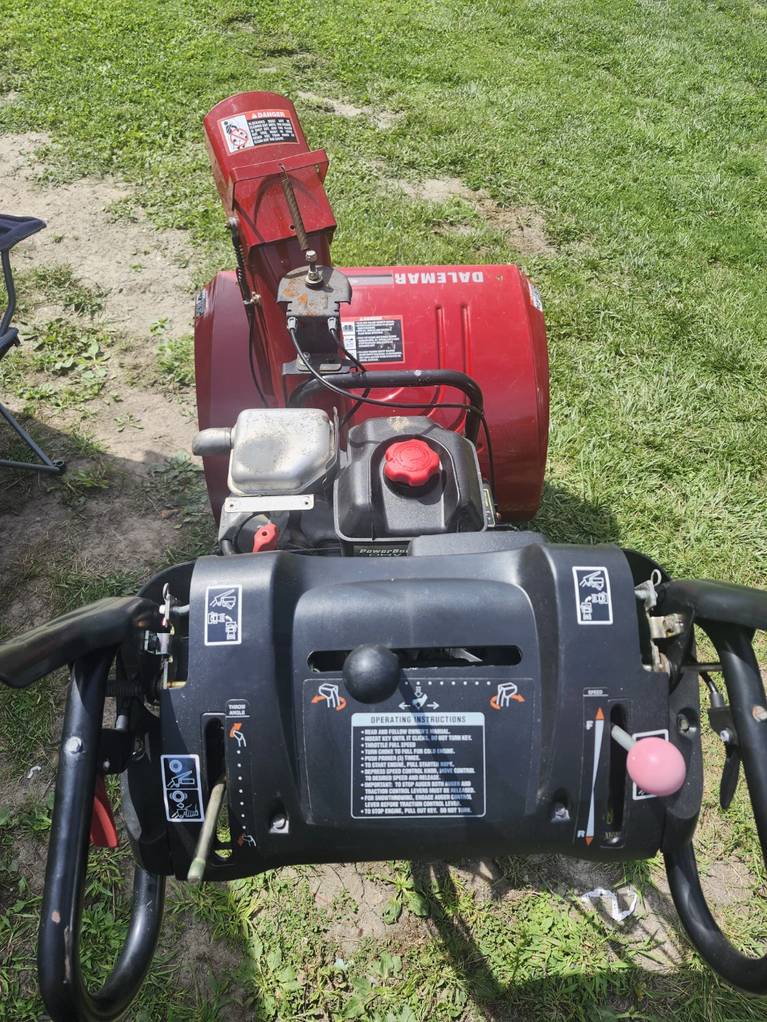 Dalemar Snowblower 10.5hp, 30 inches 2 stage