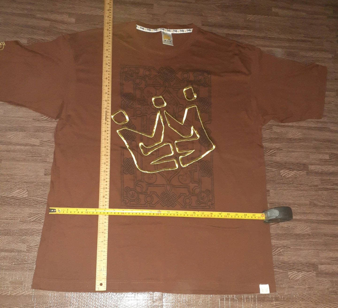 PNB Nation Brown T-Shirt 3XL VINTAGE Y2K