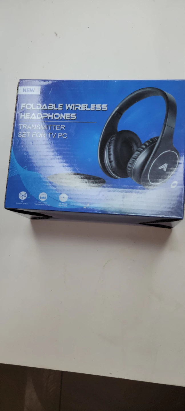 Anhee Foldable Wireless Headphones Transmitter Set - photo 2