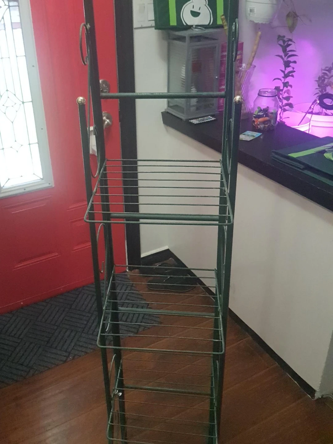 Metal 4-Tier Shelf Unit