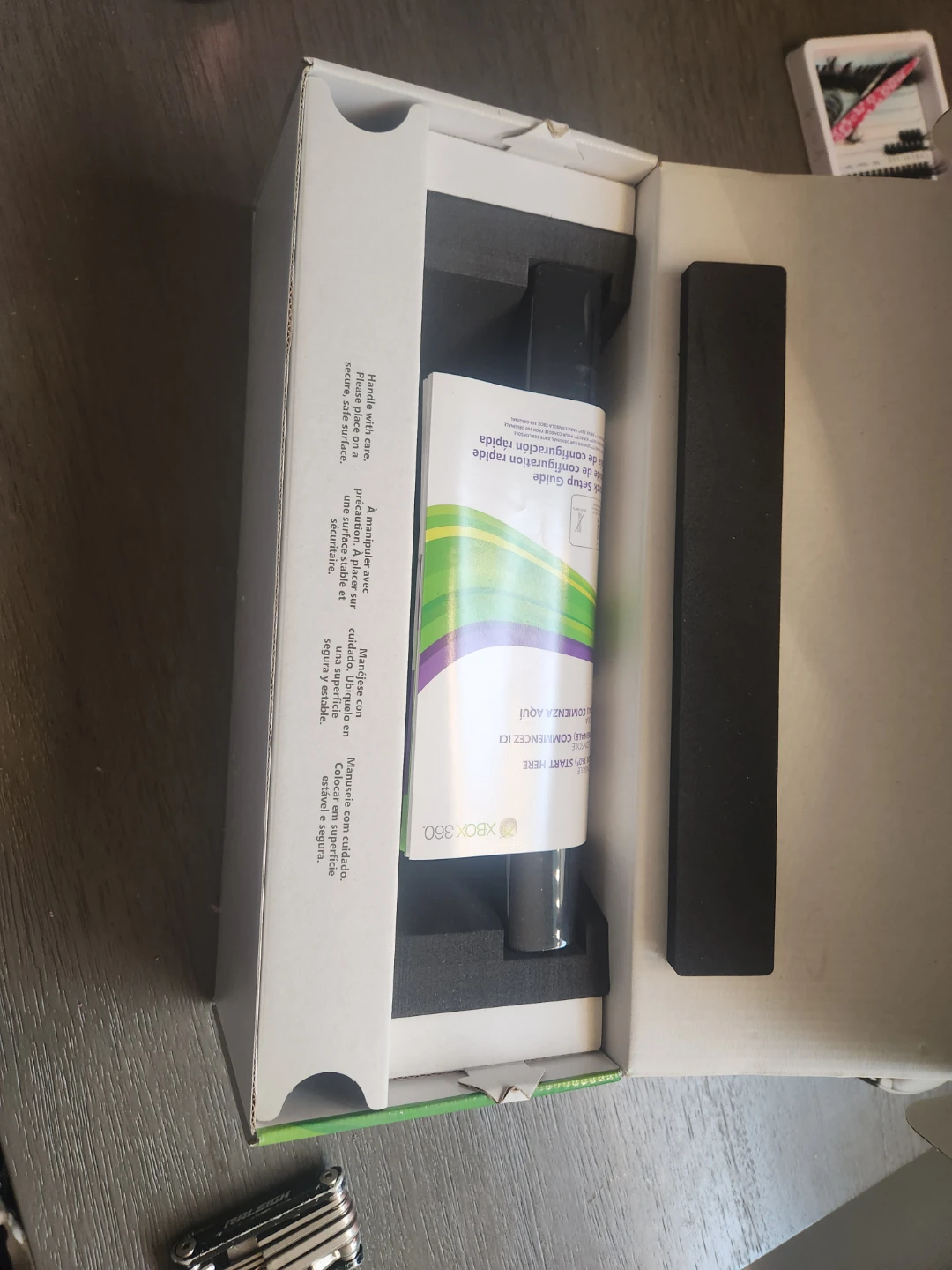 Xbox 360 Kinect Sensor with Original Box - photo 2
