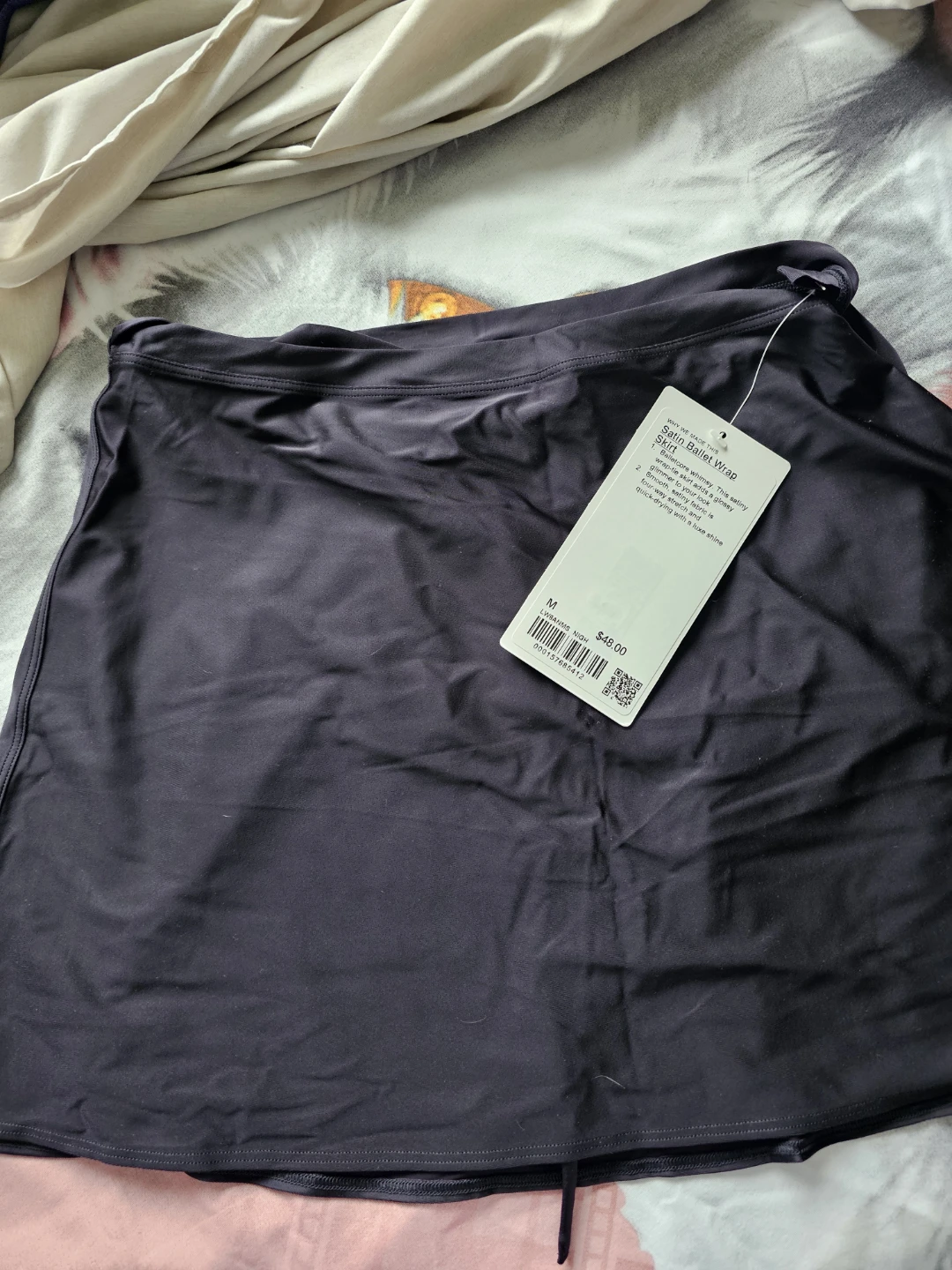 Lululemon Satin Ballet Wrap Skirt Black - photo 2