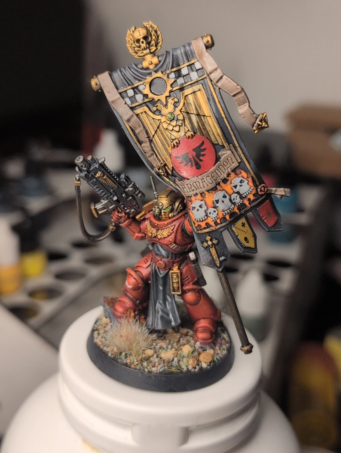 Blood Angels Space Marine Ancient Armageddon Box 40k - photo 3
