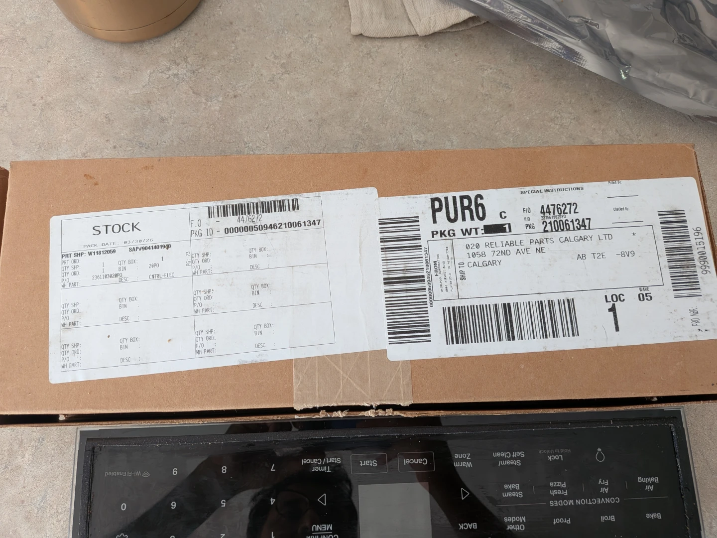 Whirlpool Interface Control Assembly W11812059 - photo 5