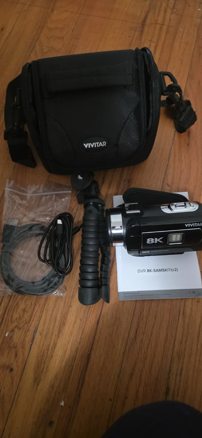 Vivitar 8K Digital Camcorder Kit - photo 5