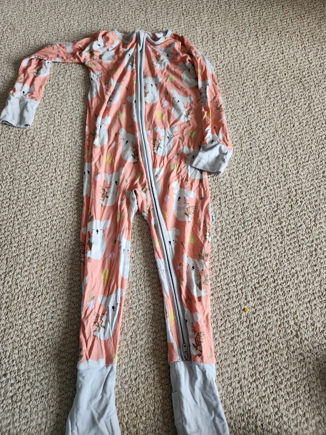 Little Sleepies Koala Zip Pajamas 18-24 Months - photo 2