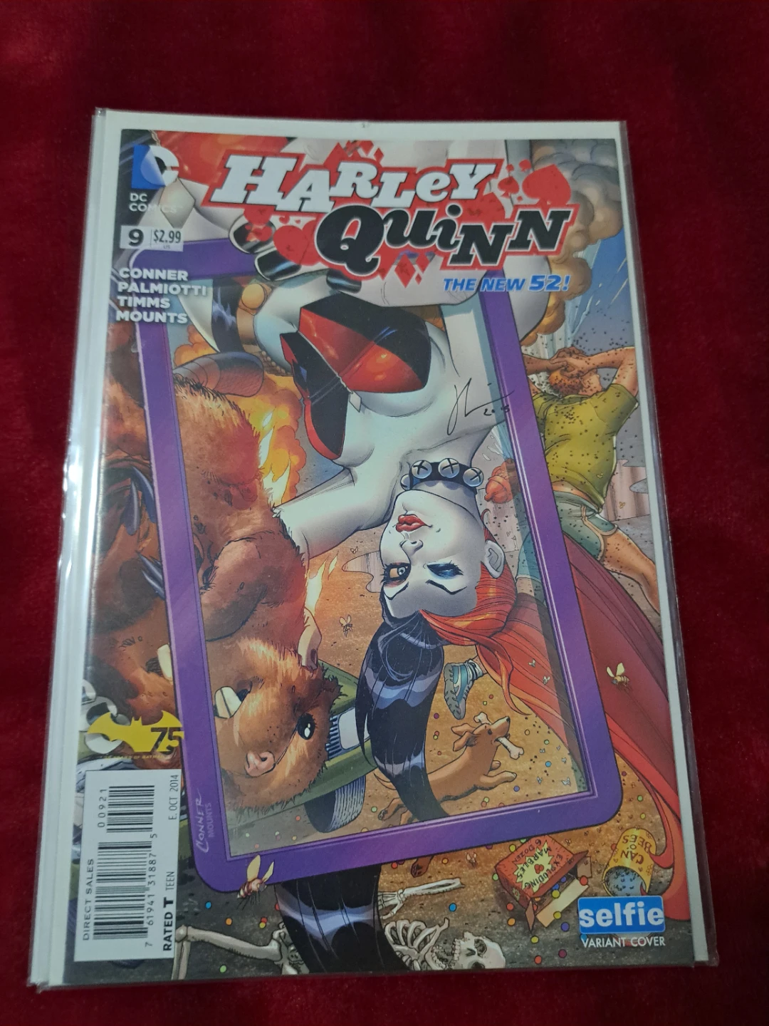 Harley Quinn #9 The New 52 Signed Comic