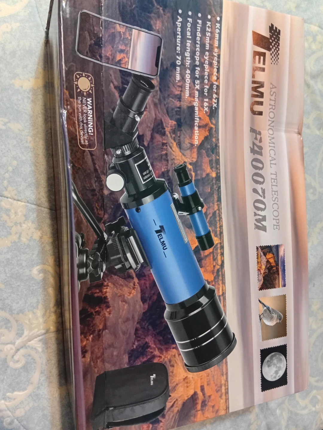 Telmu F40070M Astronomical Telescope