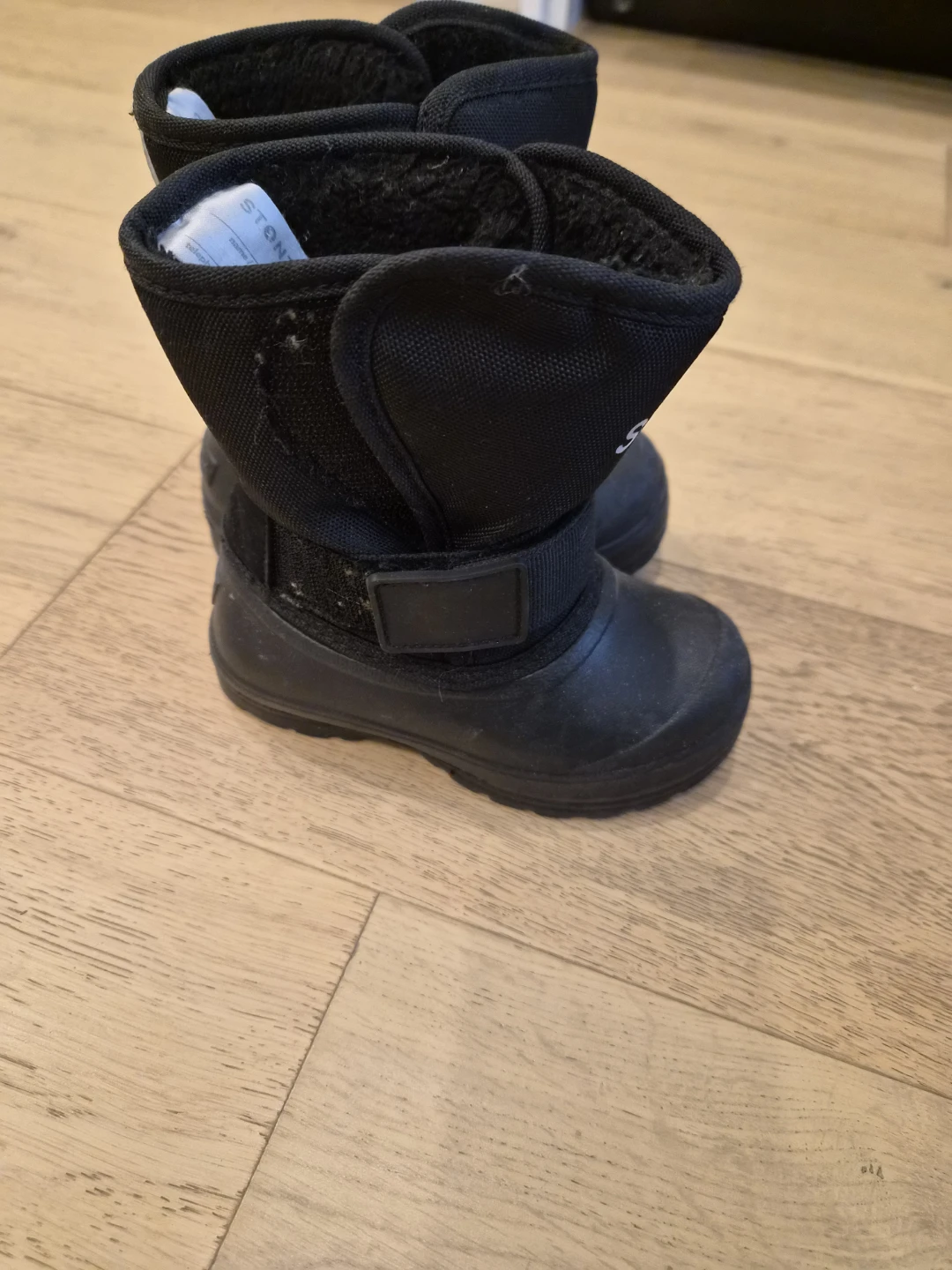 Stonz Black Toddler Winter Boots - photo 2