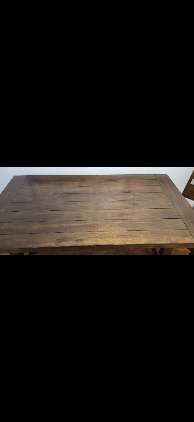 Solid Wood Dining Table - photo 2