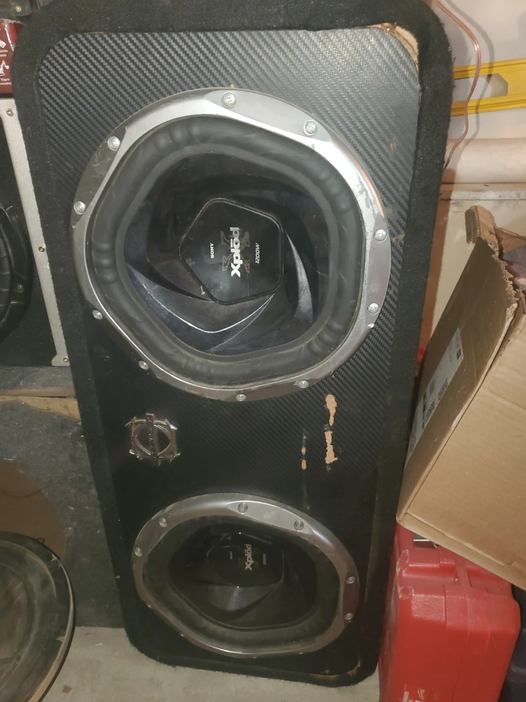 Sony Xplod 1200W Dual Subwoofer Enclosure