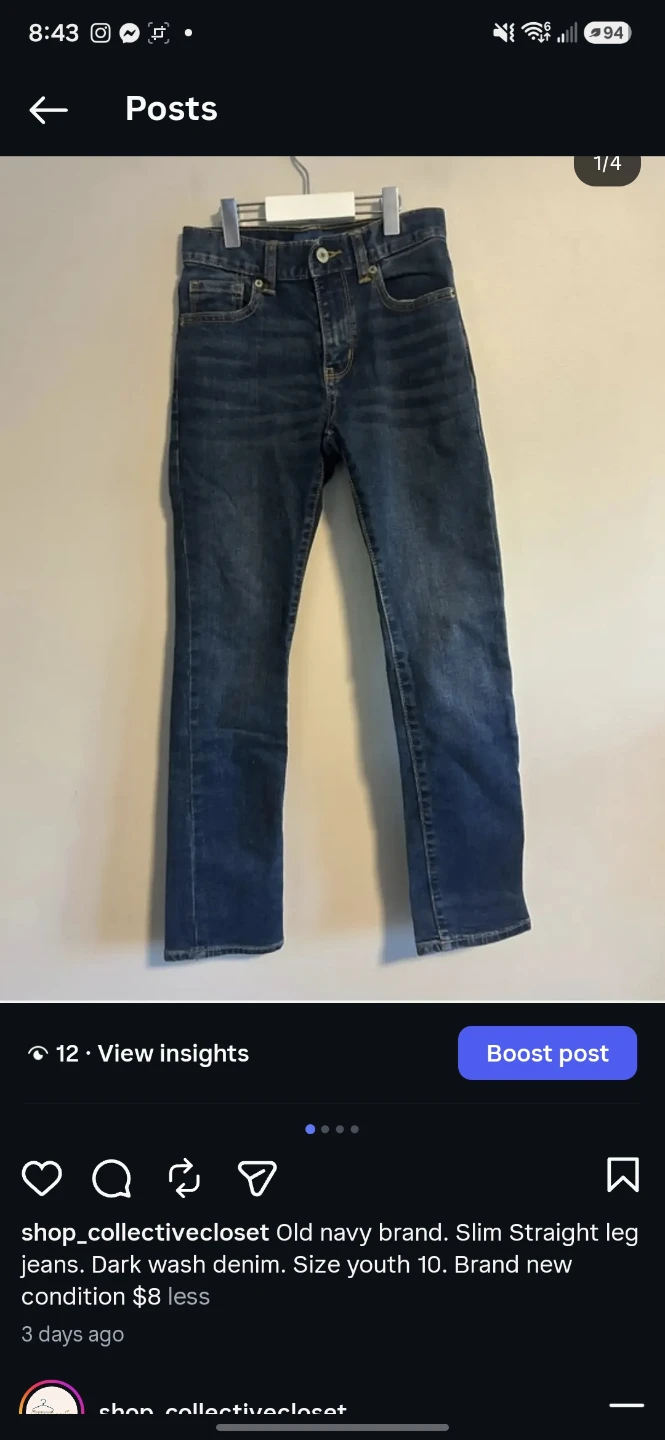 Assorted Children's Denim Jeans - photo 3