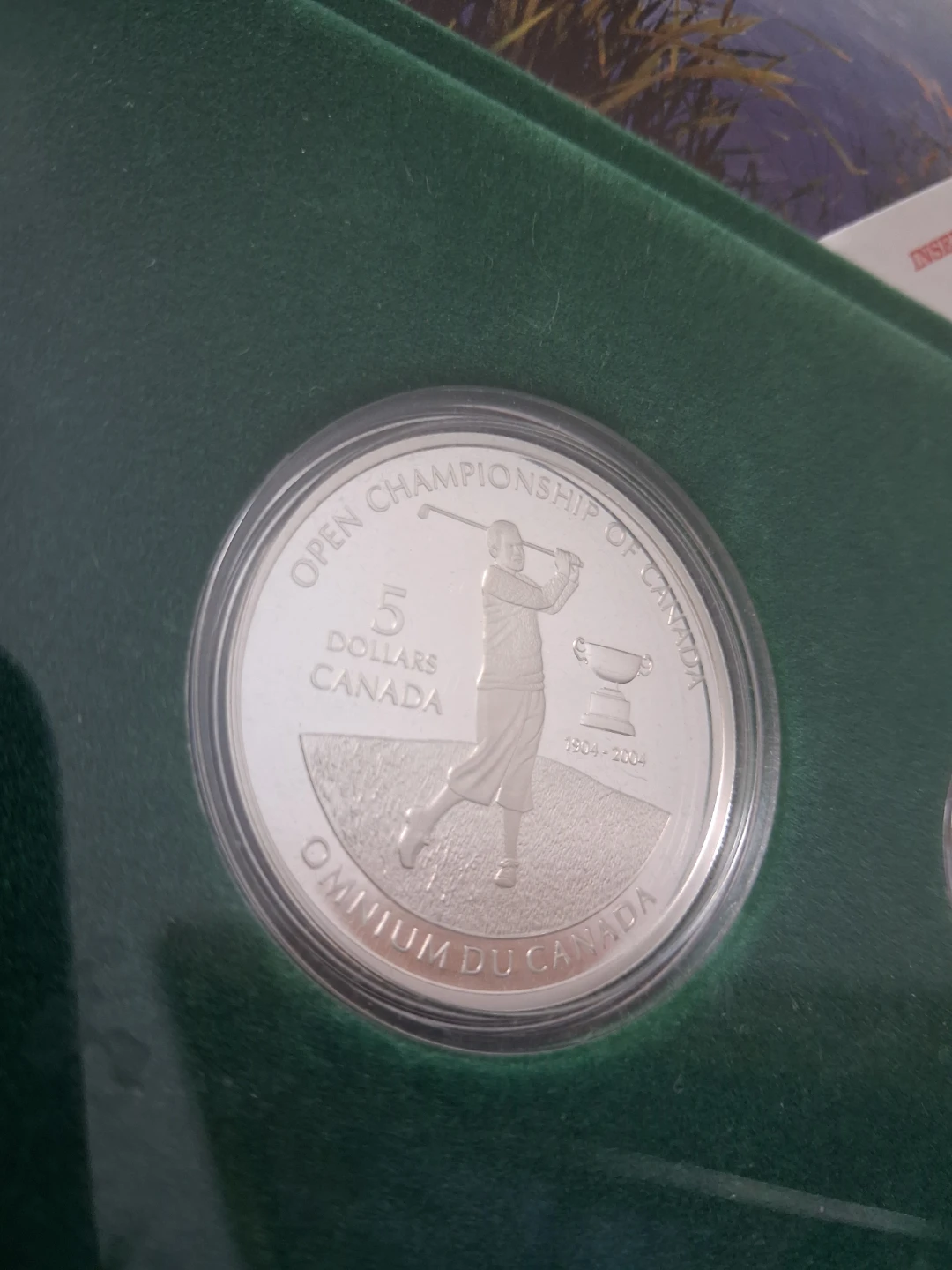 Open Championship of Canada Commemorative Framed Set - photo 3