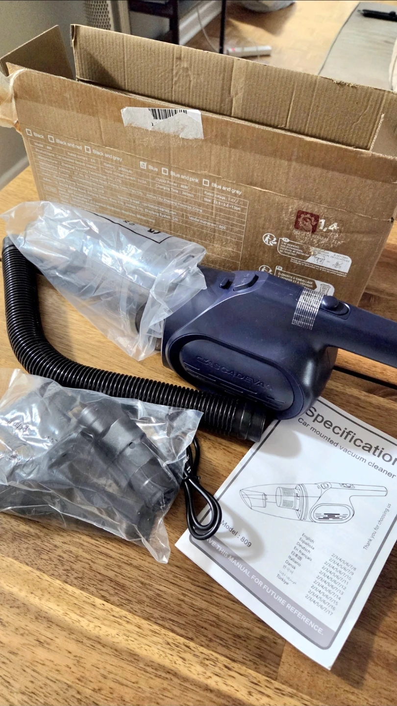 Cordless Handheld Vacuum – 6000PA – Car & Home *new - photo 5