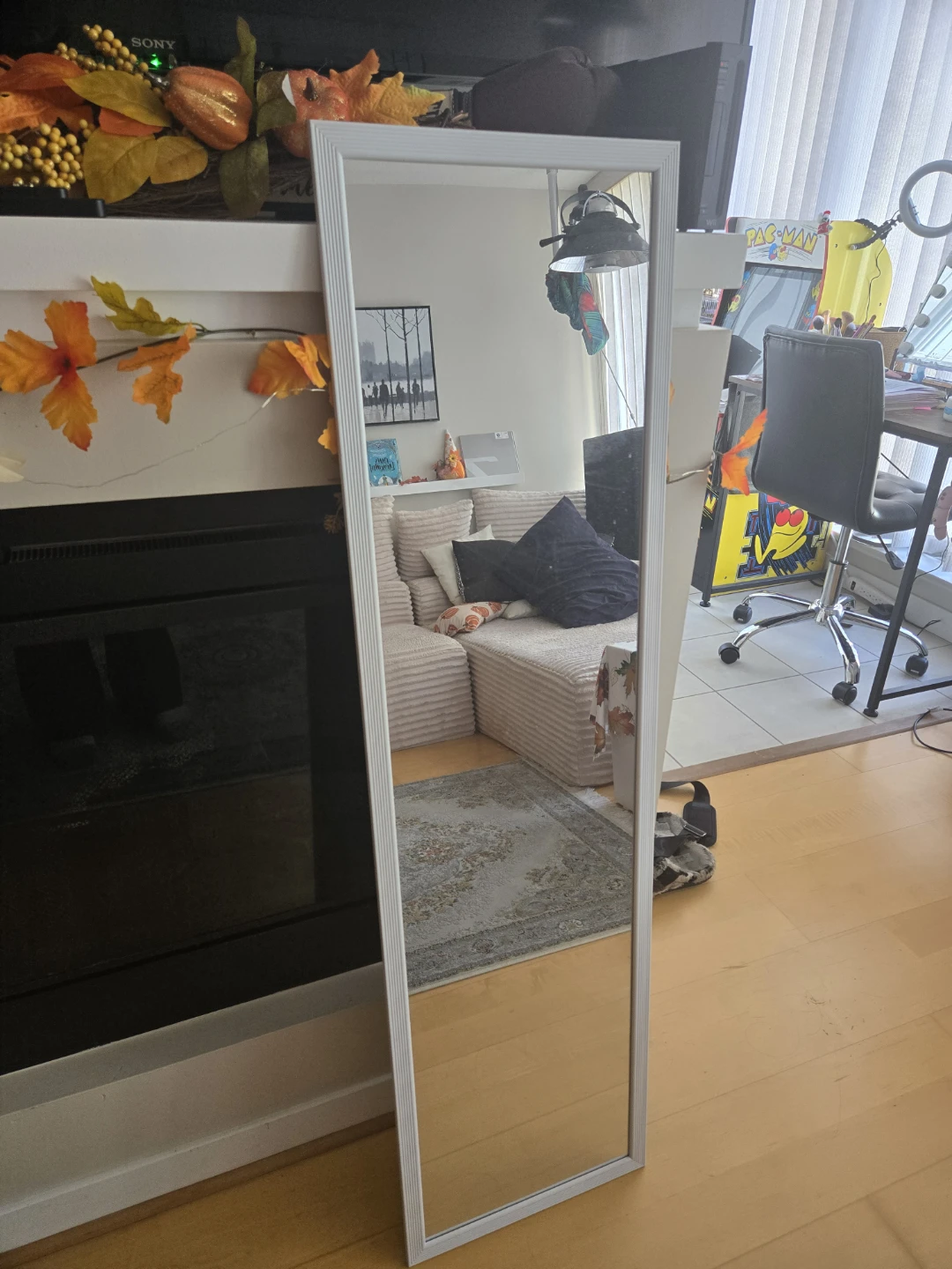 Hometrends White Full Length Mirror