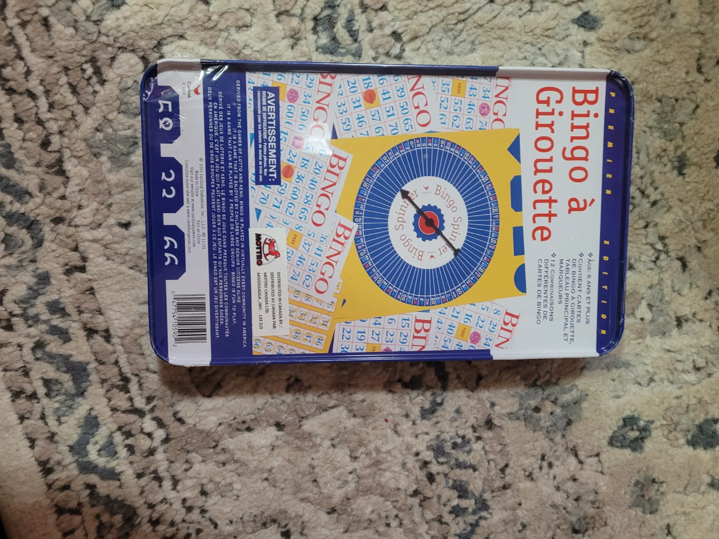 Cardinal Premier Edition Spinner Bingo Game - photo 2