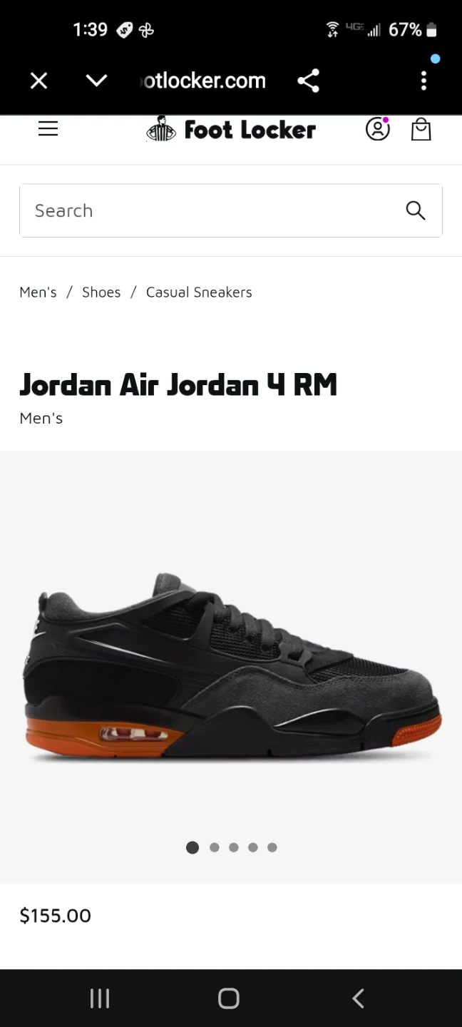 Nike Air Jordan 4RM  Size 10.5M - photo 5