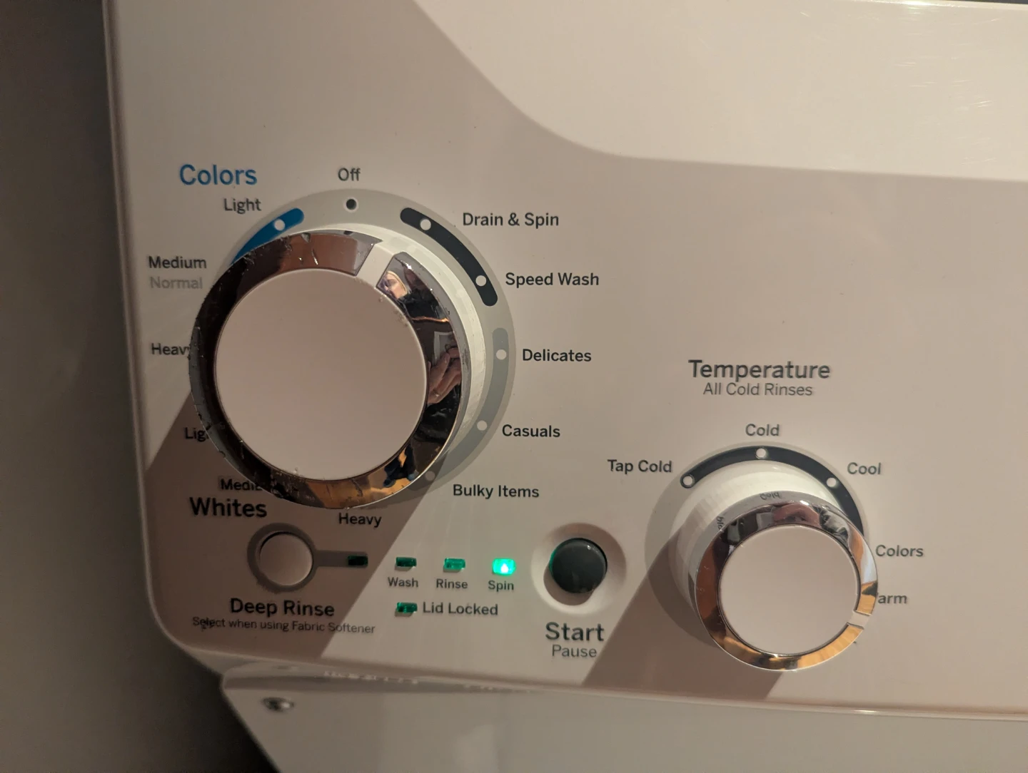 GE Stacked Washer and Dryer GUD27EEMN0WW - photo 5