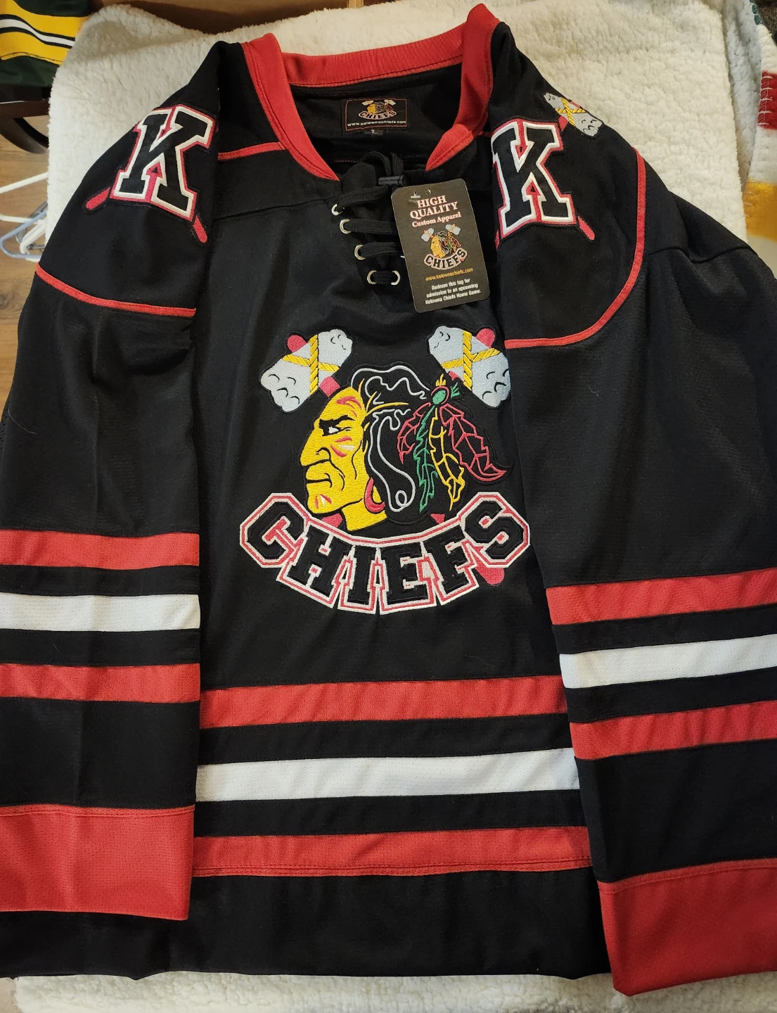 Rutland Chiefs Jr League Hockey Jersey
