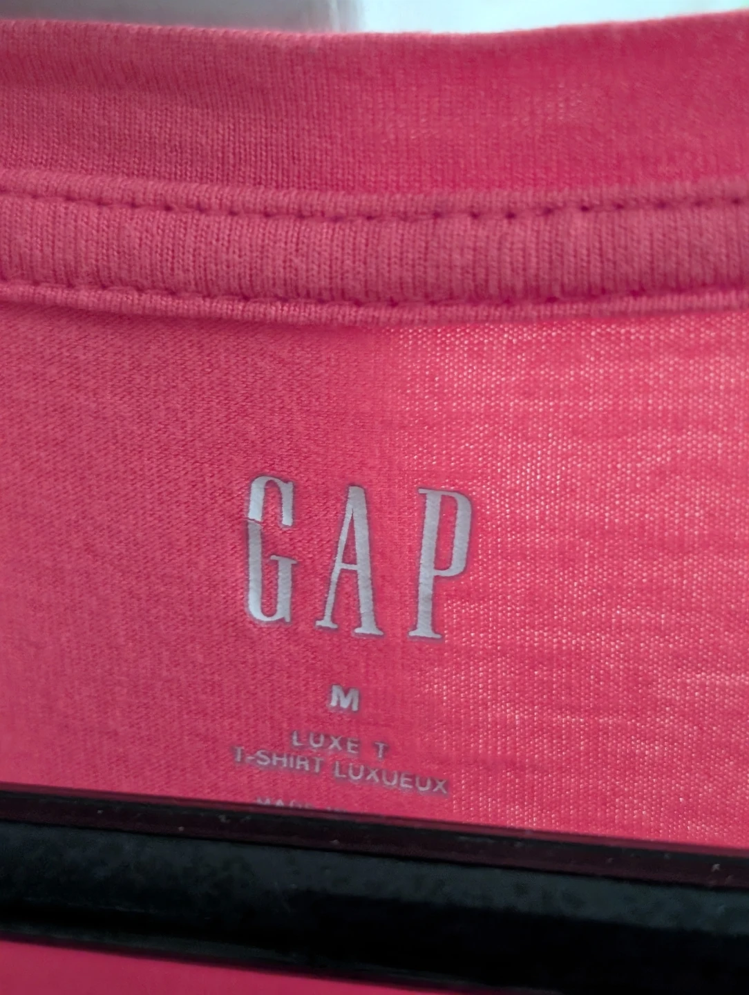 Gap Luxe T-Shirt - Medium - Pink - photo 2