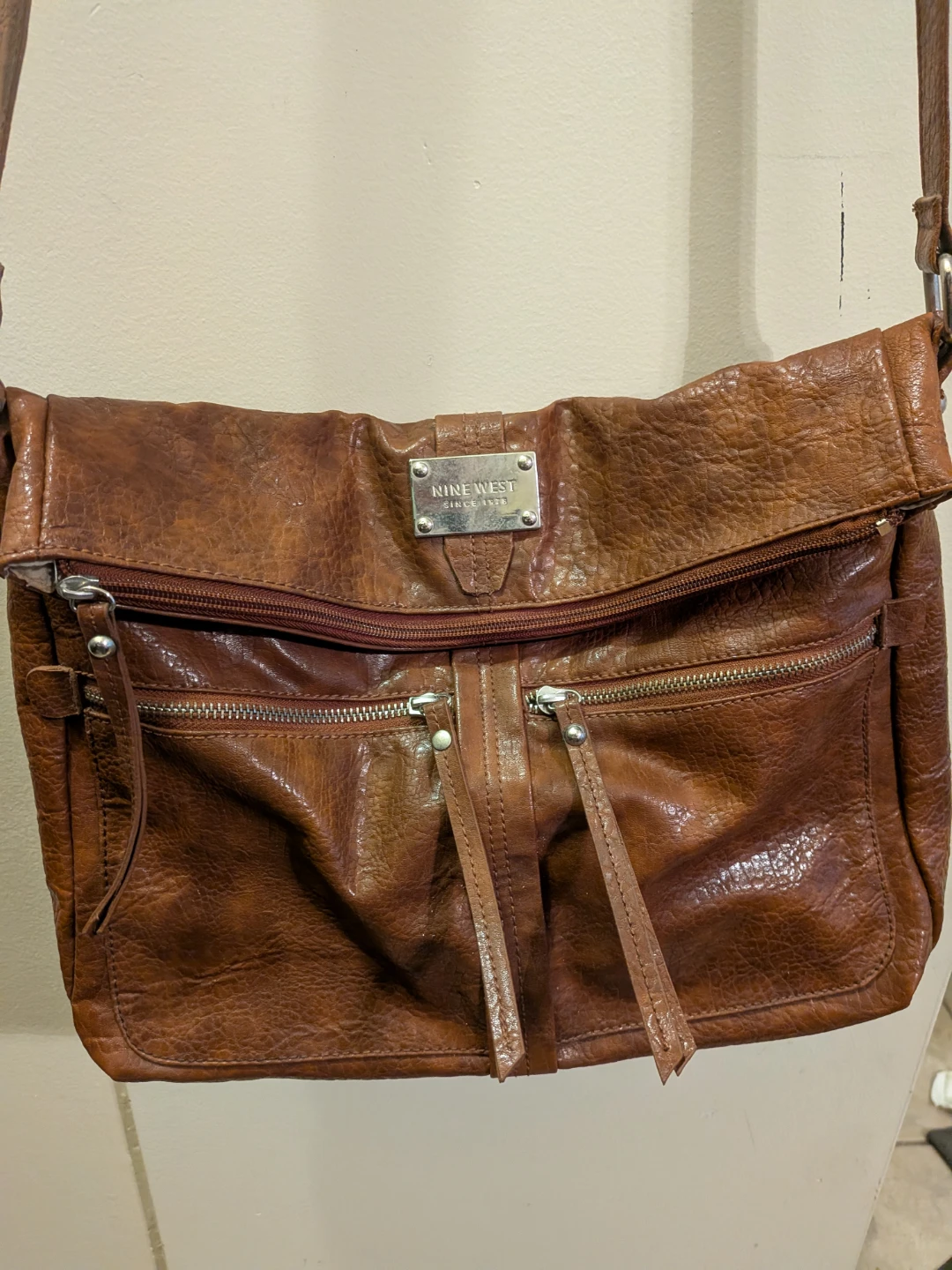 Nine West Brown Crossbody Bag