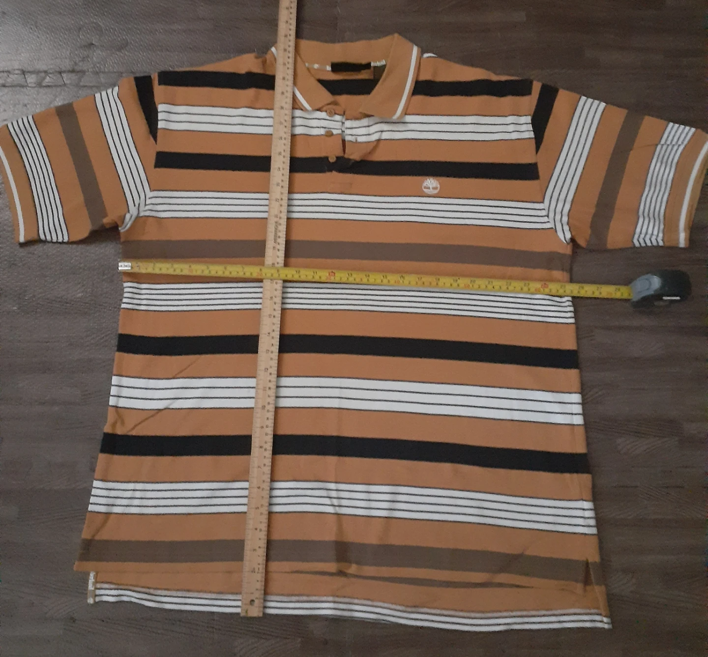 Timberland Striped Polo Shirt  VINTAGE Y2K