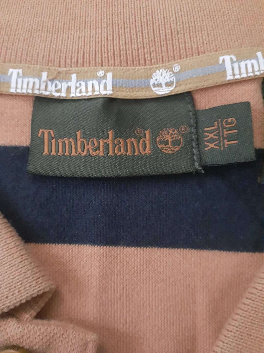 Timberland Striped Polo Shirt  VINTAGE Y2K - photo 3