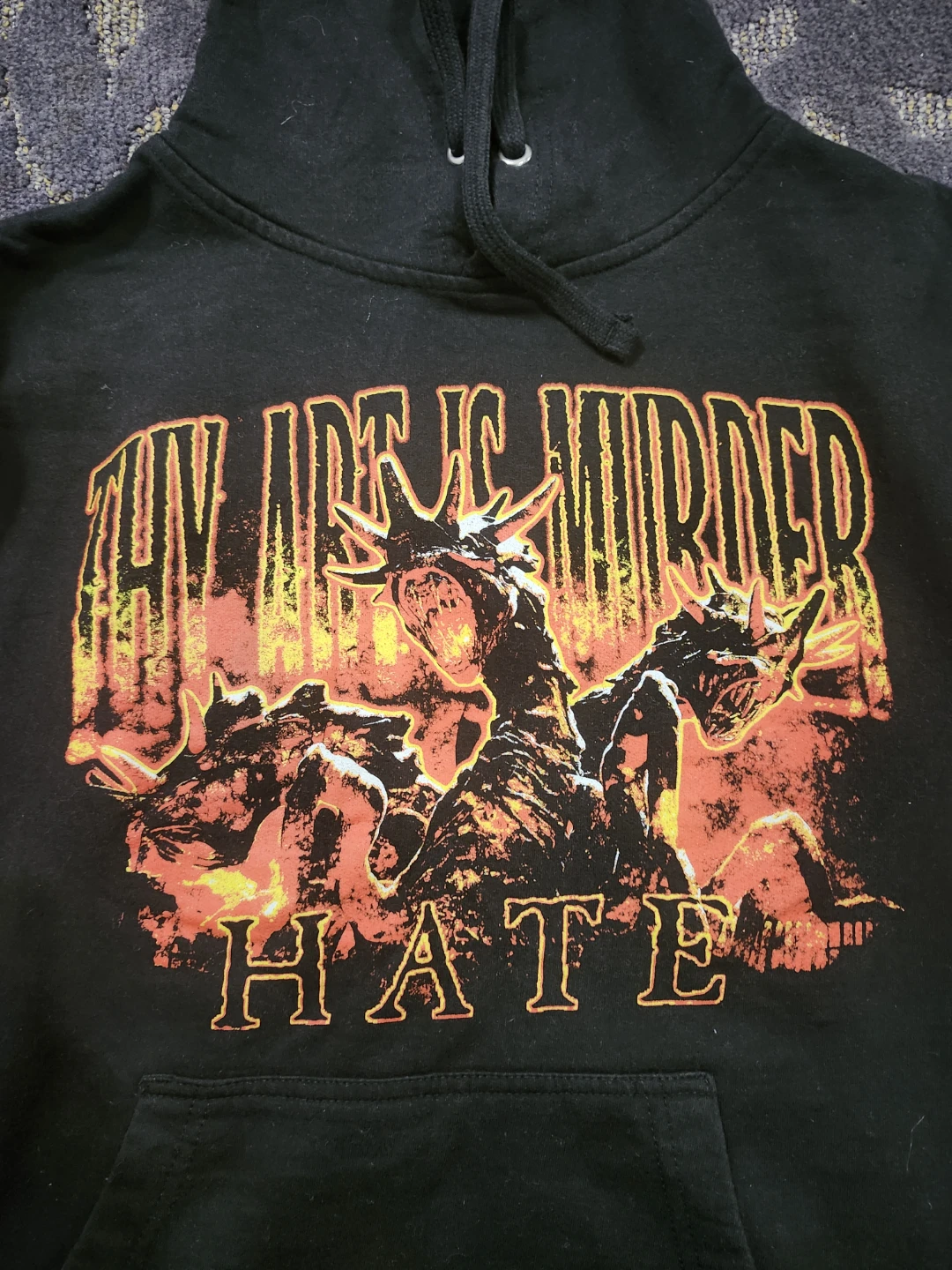 Thy Art Is Murder Hate Hoodie - photo 3