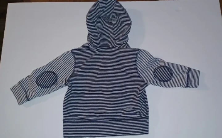 Baby Gap Striped Zip-Up Hoodie - photo 2