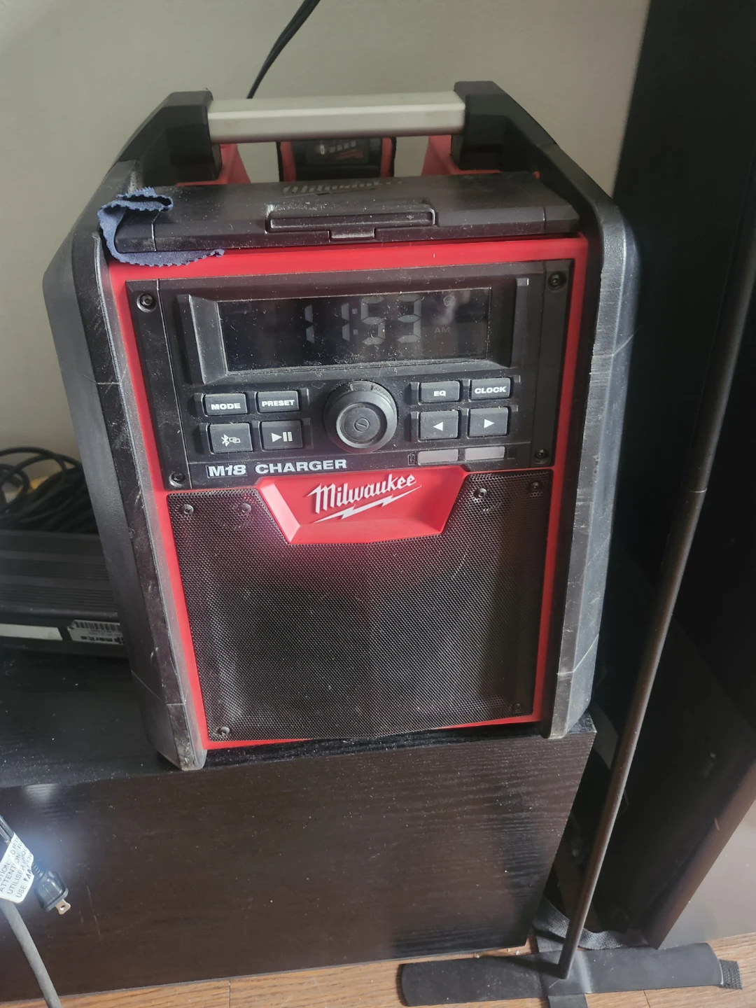 Milwaukee M18 Jobsite Radio and Charger