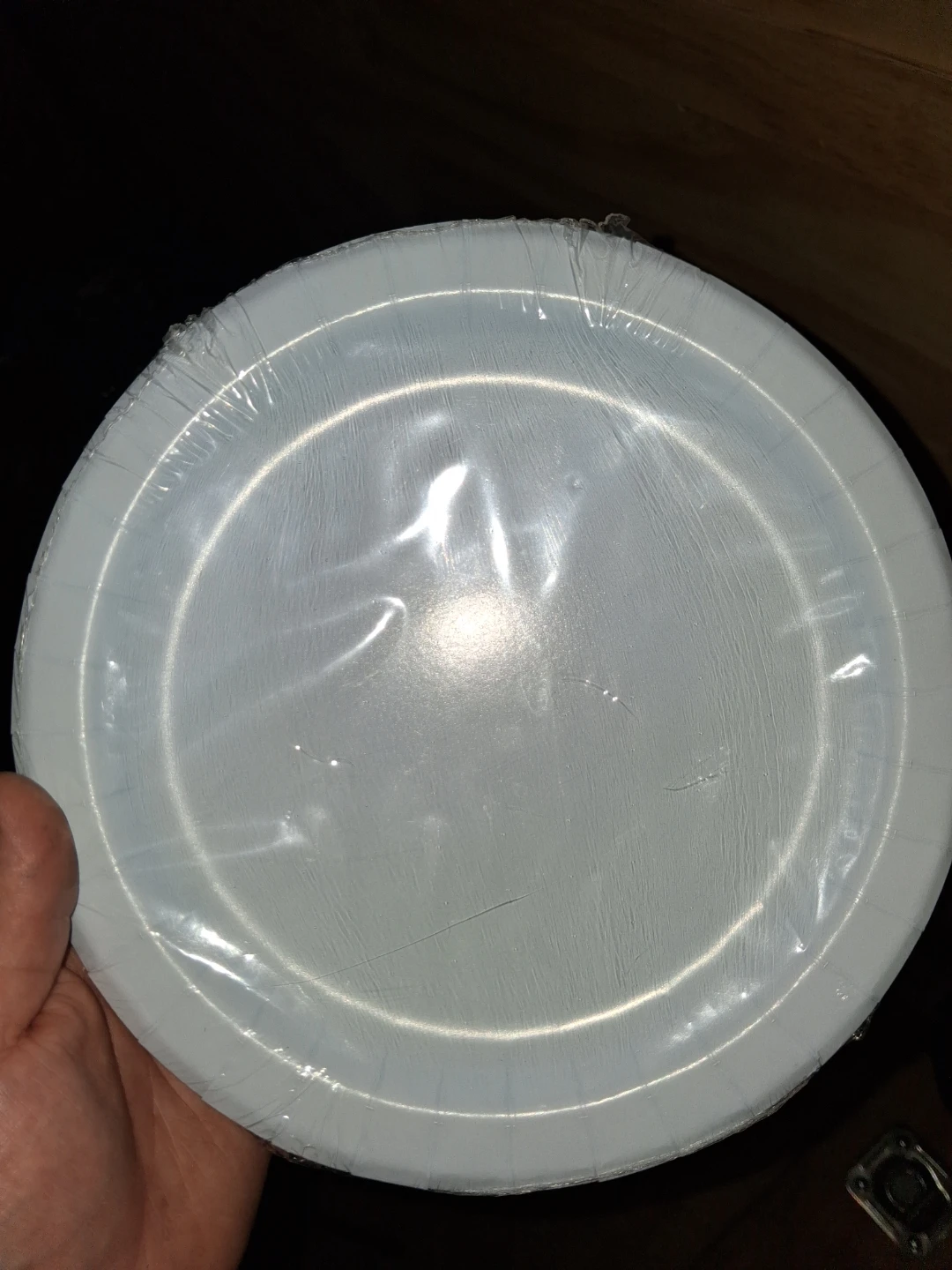 White Disposable Paper Plates