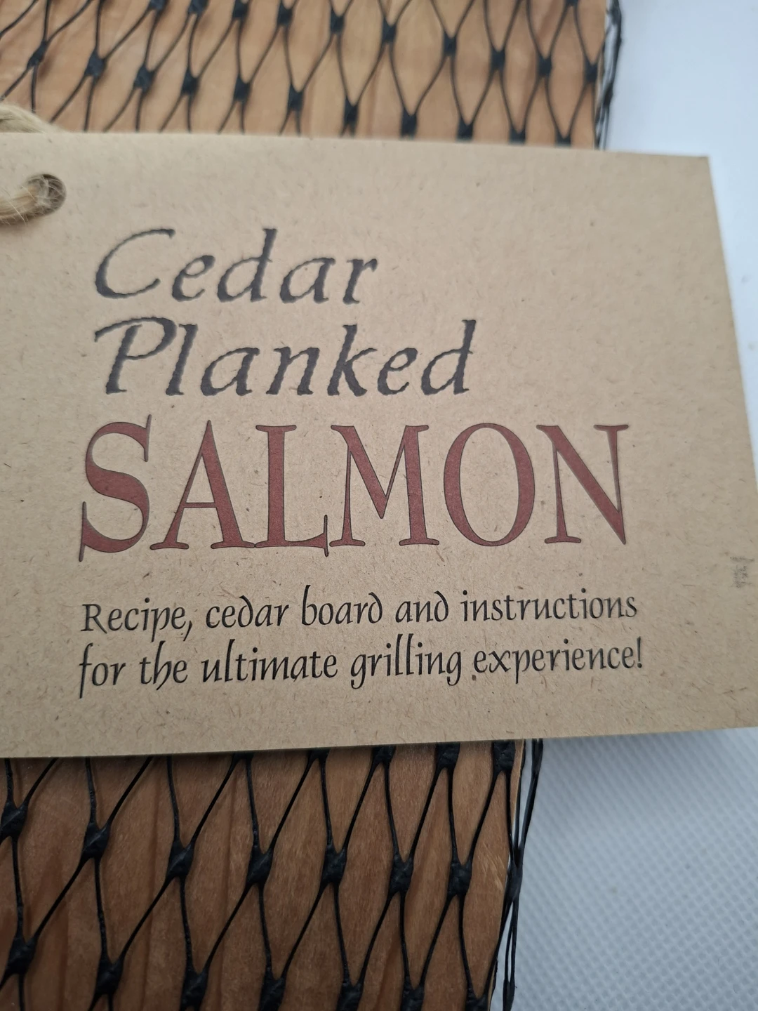 Cedar Planking Salmon Grilling Board - photo 3