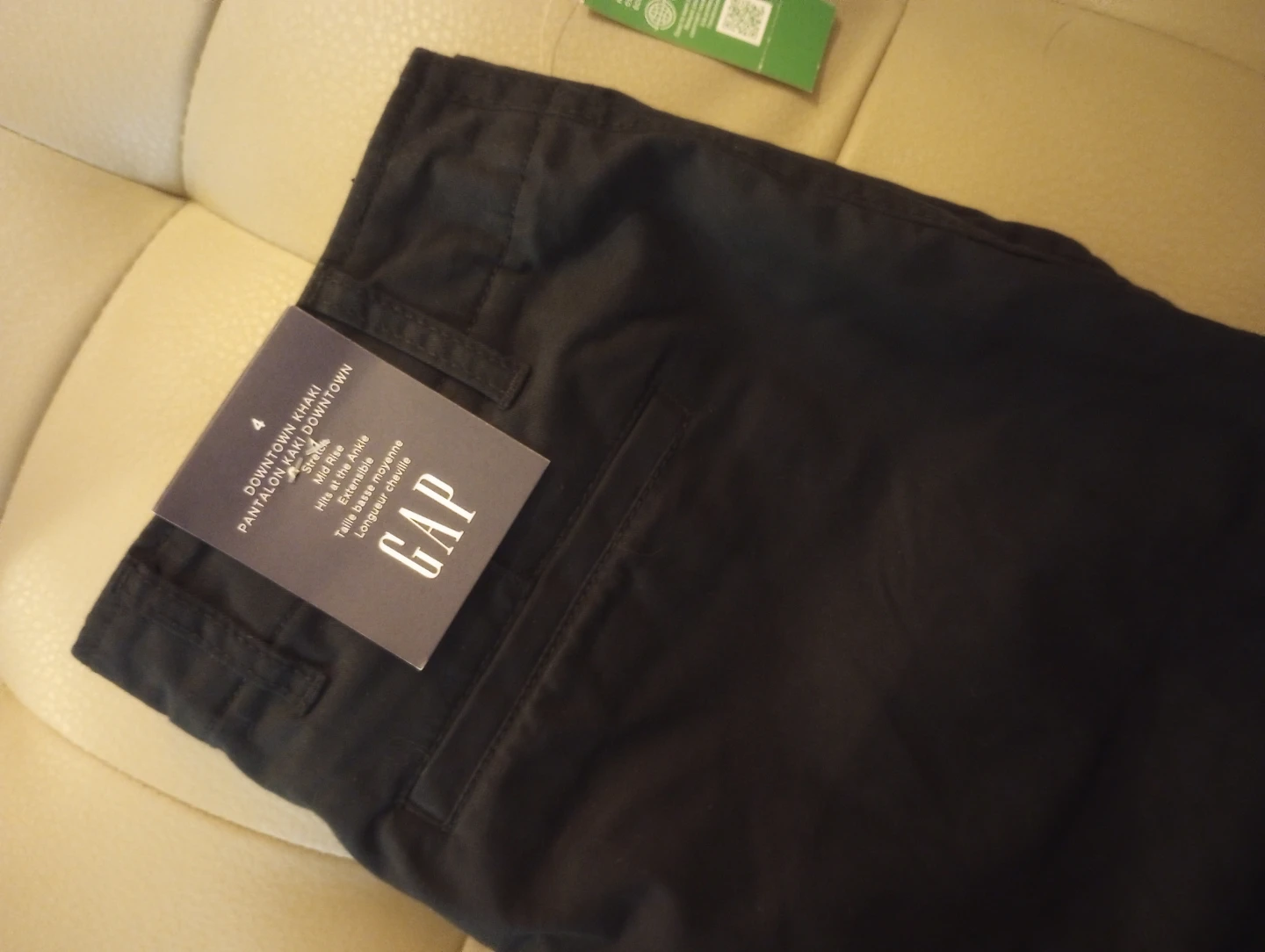 NEW Gap Downtown Khaki Pants Size 4 - photo 2
