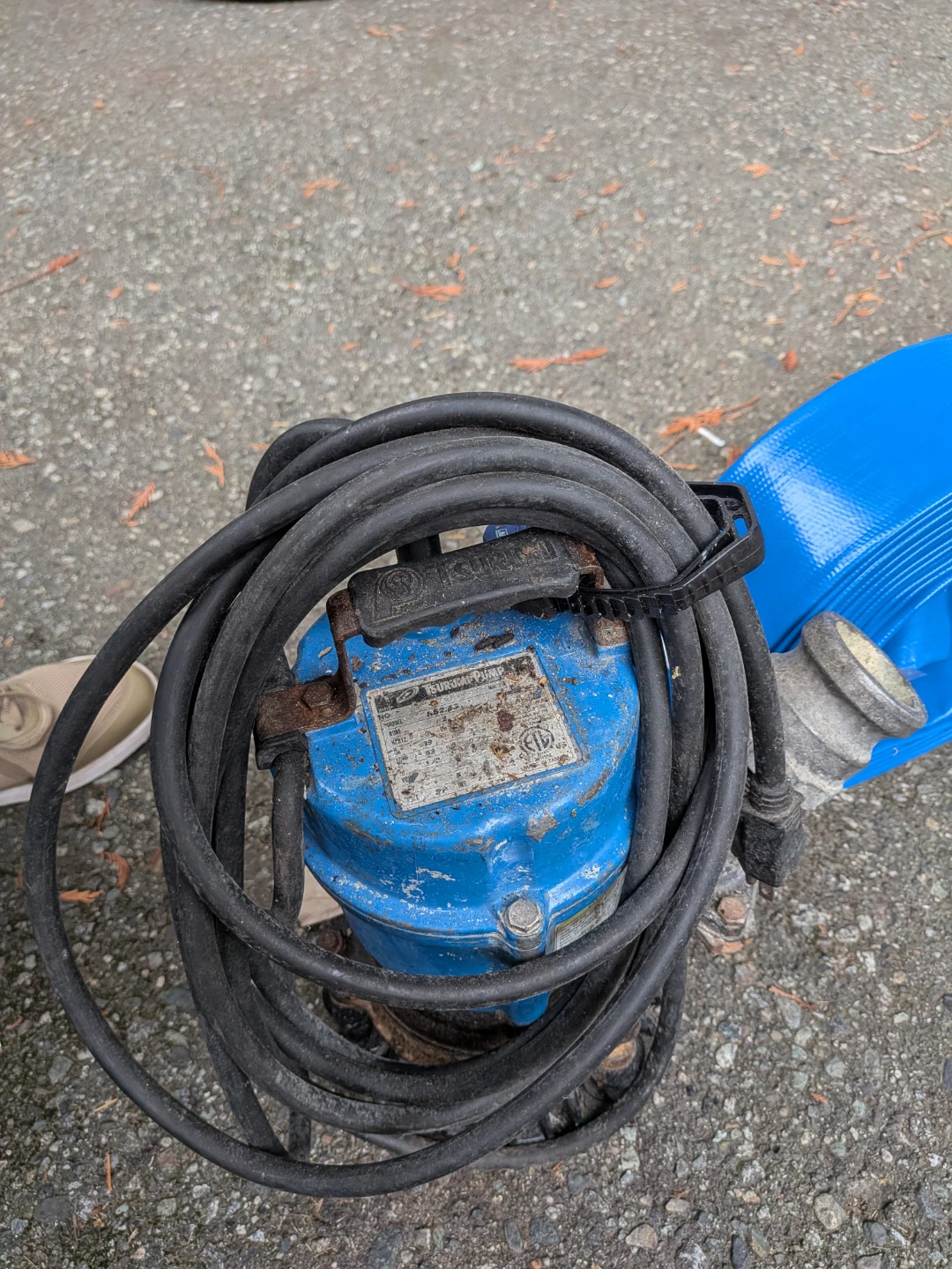 Tsurumi Submersible Pump with Discharge Hose - photo 2