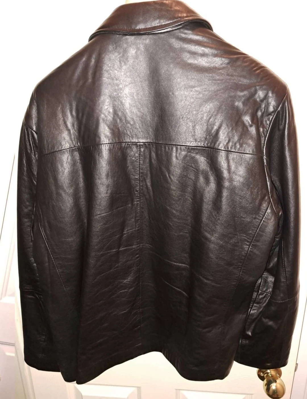 Boston Harbour Black Leather Jacket - photo 3