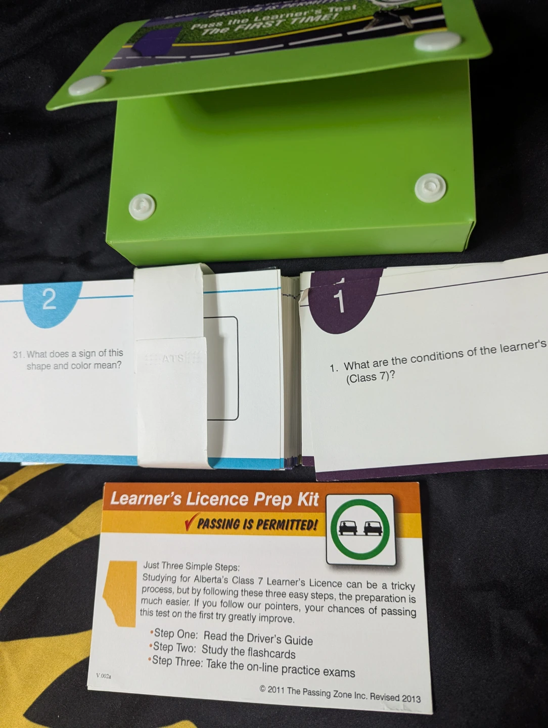 Learner's Licence Prep Kit Flashcards - photo 2