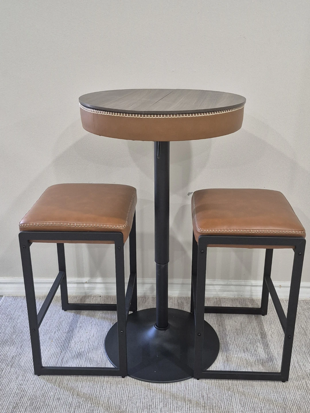 Pub Table and Stool Set - photo 2