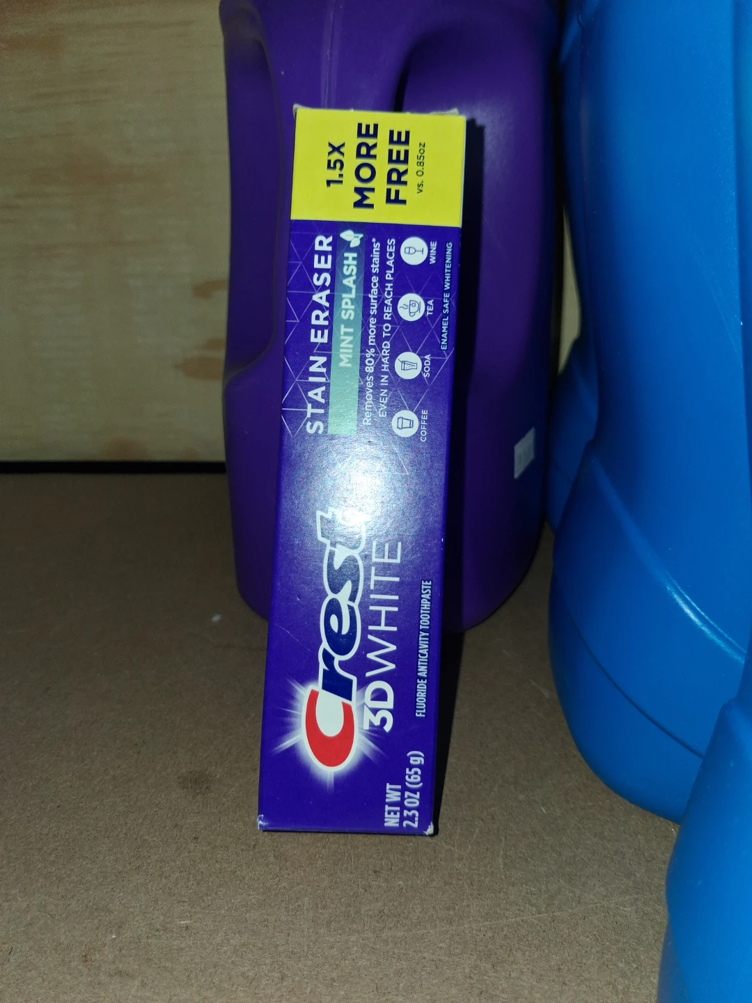 Crest 3D White Stain Eraser Mint Splash Toothpaste