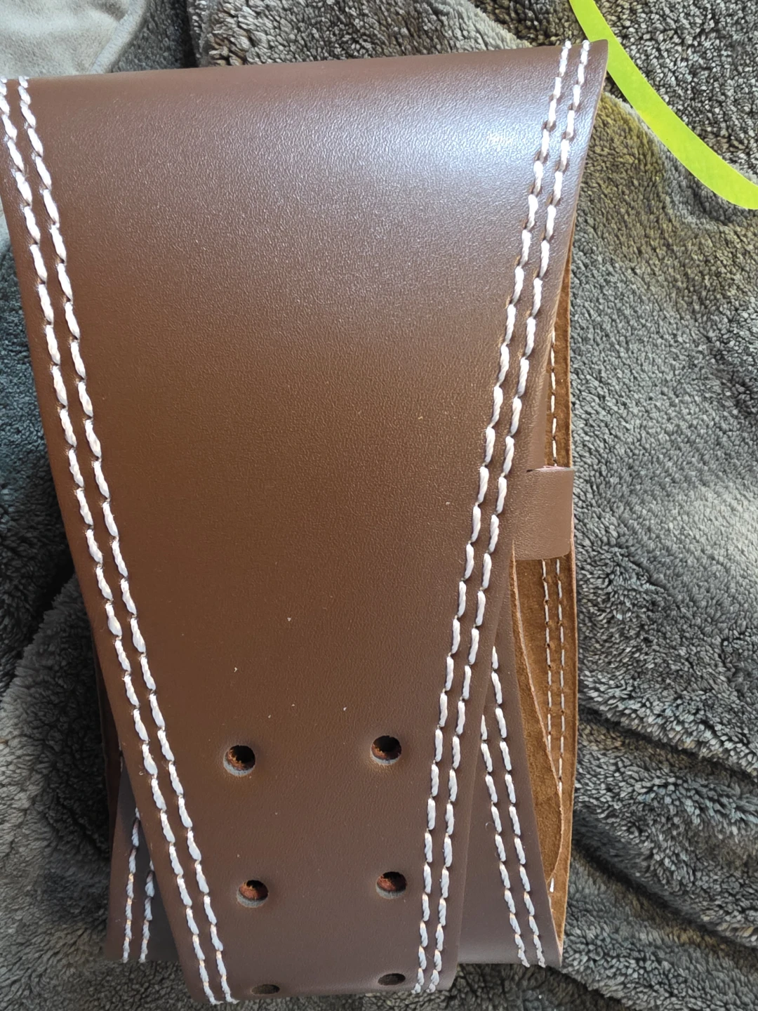 Nicynin Weight Lifting Belt, Brown, Size M - photo 2
