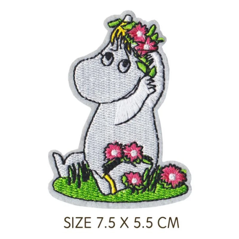Moomin Embroidered Patches Set iron on - photo 3