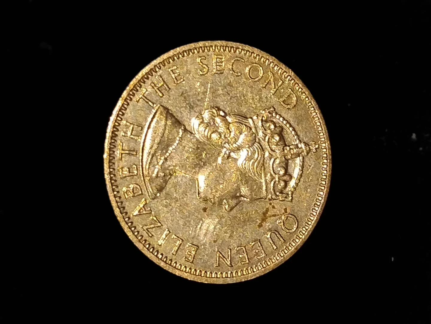 1969 Jamaica Half Penny Coin