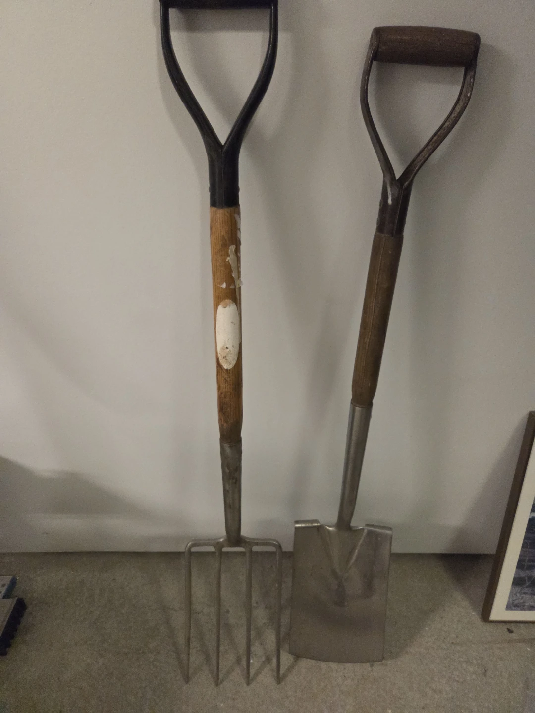 Garden fork and spade set - photo 3