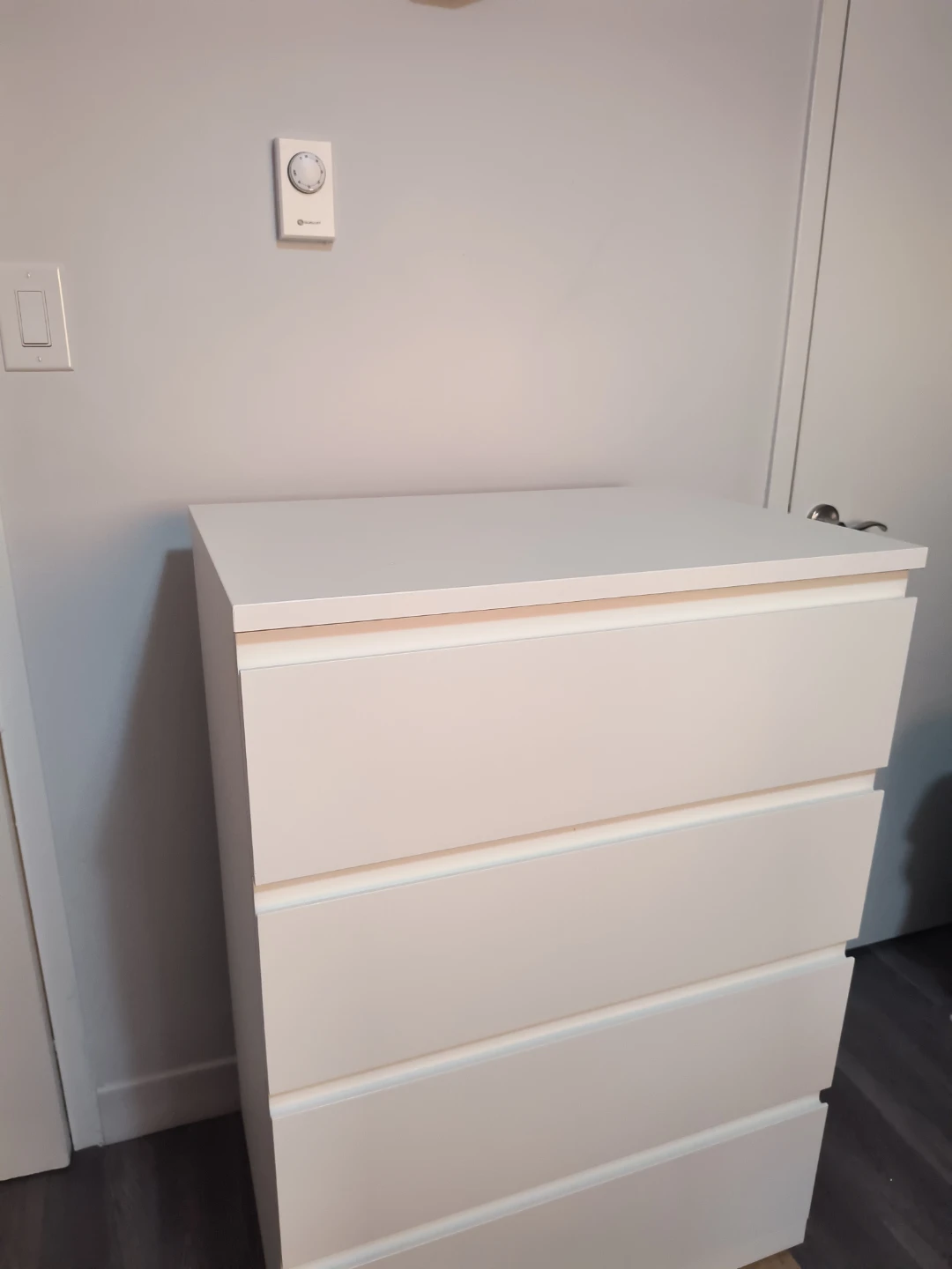 IKEA Storklinta 4-Drawer Chest, White - photo 2