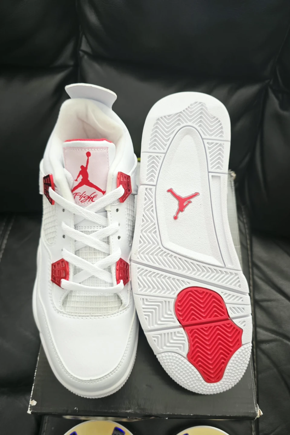 Brand new Jordan 4 Metallic Red for sale - photo 5