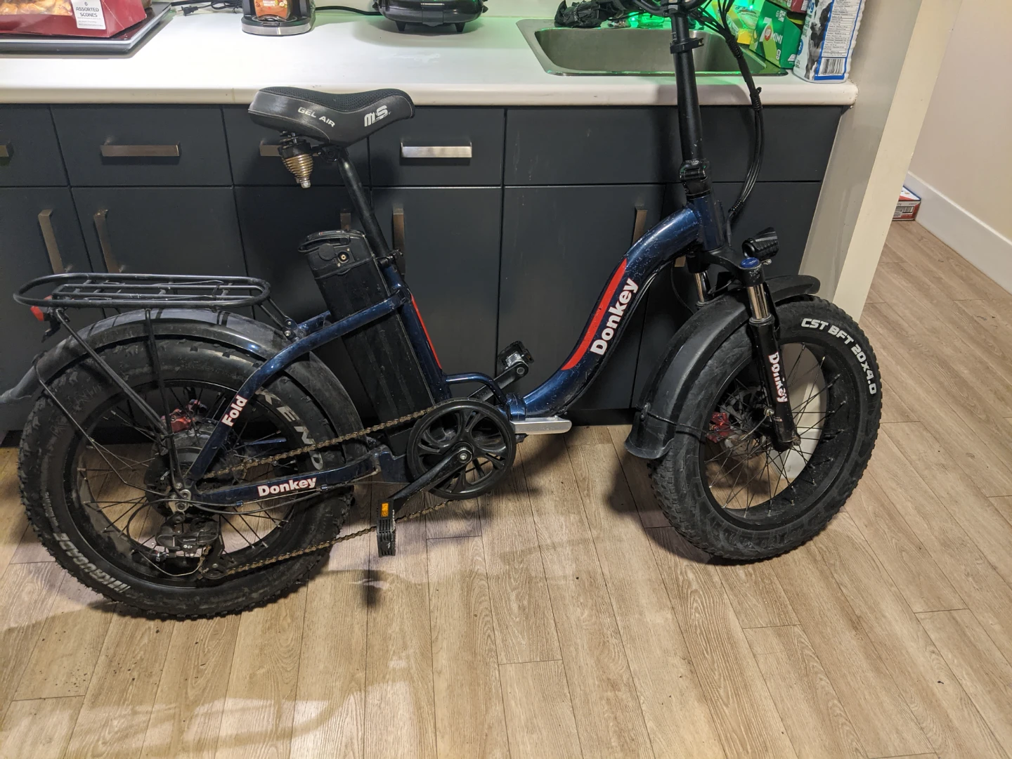 Donkey Fold Electric Fat Tire Bike