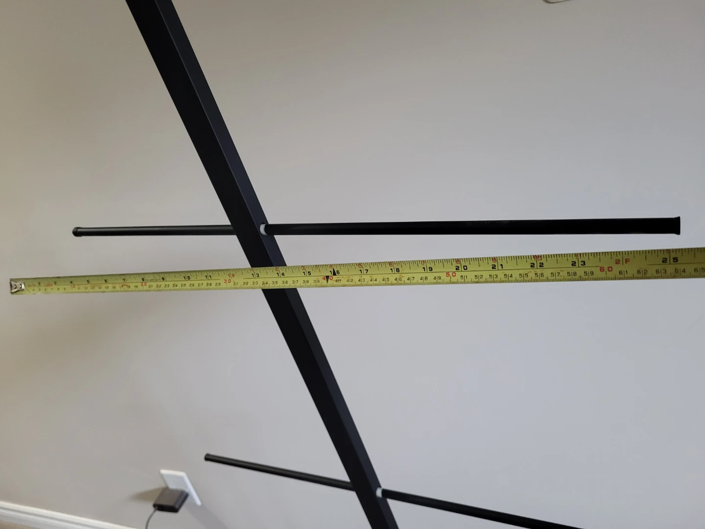 Black Homemade Hockey Equipment Drying Rack - photo 2