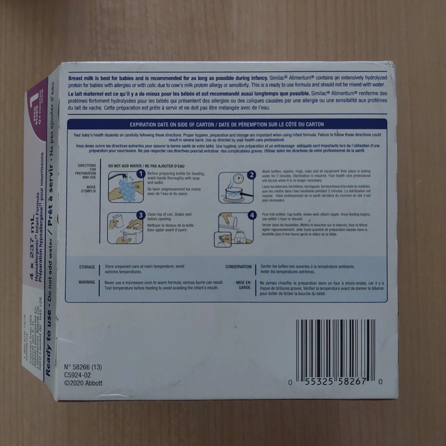Similac Alimentum Infant Formula 3 cans 237 ml - photo 3