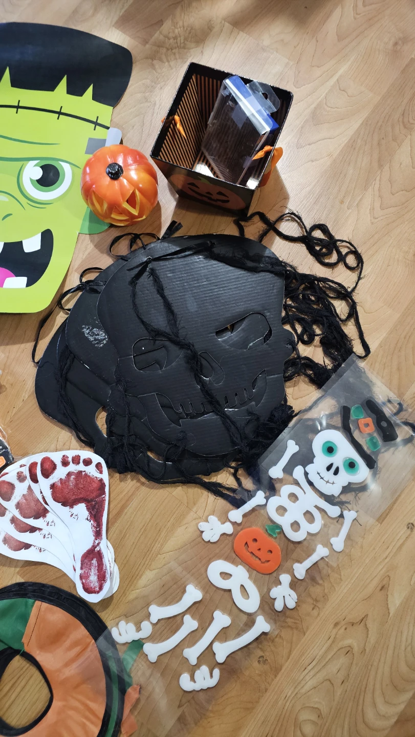 Assorted Used Halloween Decorations Lot - photo 4