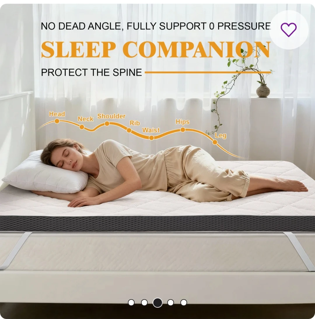 Twin Mattress Topper – Clean and Comfortable!