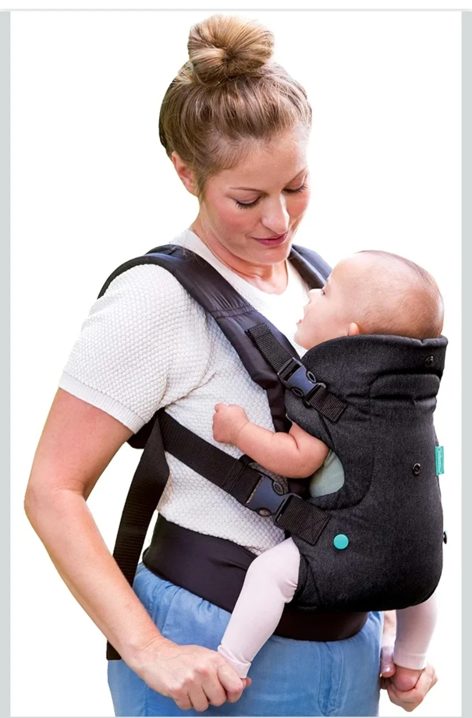 Infantino Flip 4-in-1 Baby Carrier – Black - photo 3
